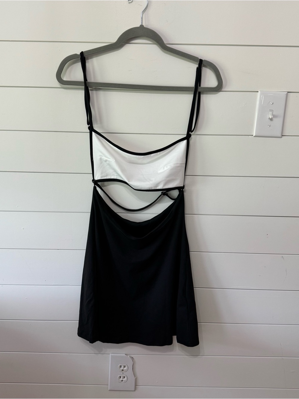 Cutout mini dress